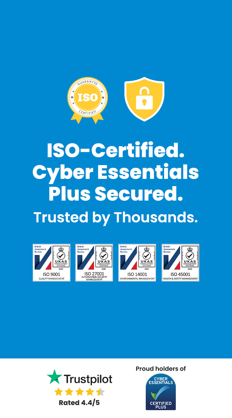 iso certified banner