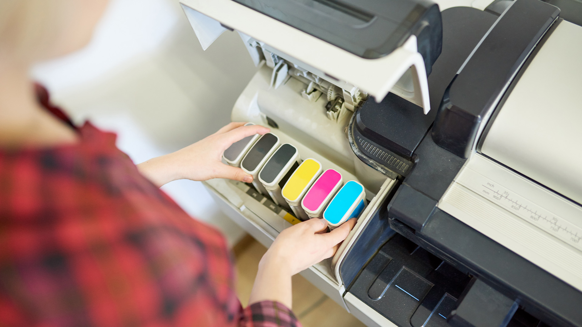 What are the main types of ink for inkjet printers