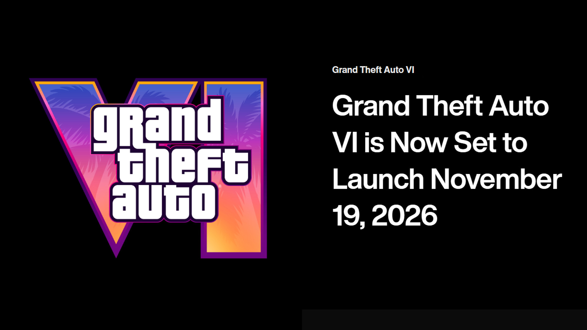 GTA 6 Live Updates: Release Date, Gameplay & News