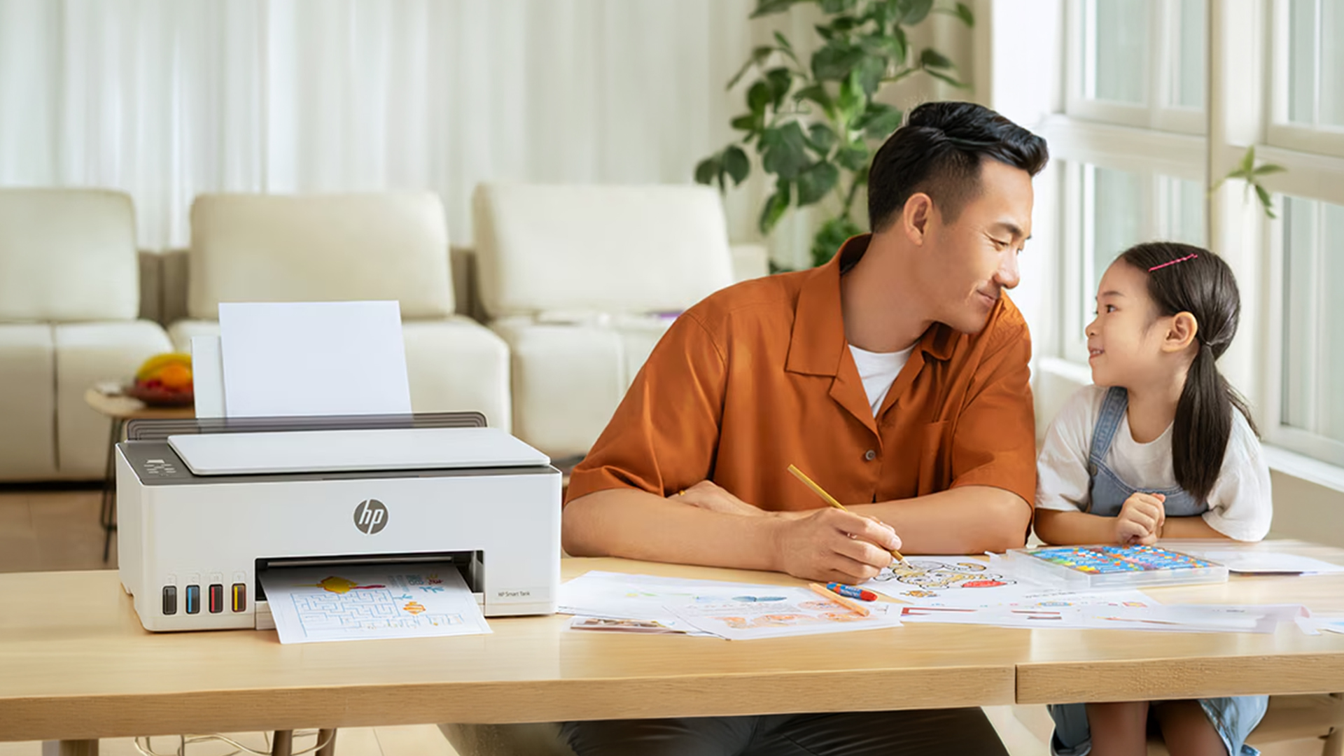 How to set up an HP printer using the HP app