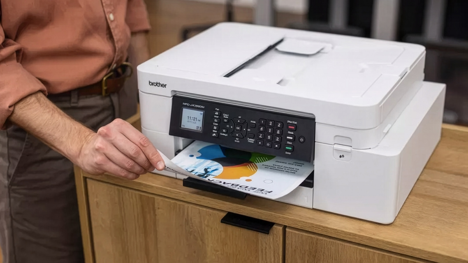 Inkjet printers are usually slower than laser printers