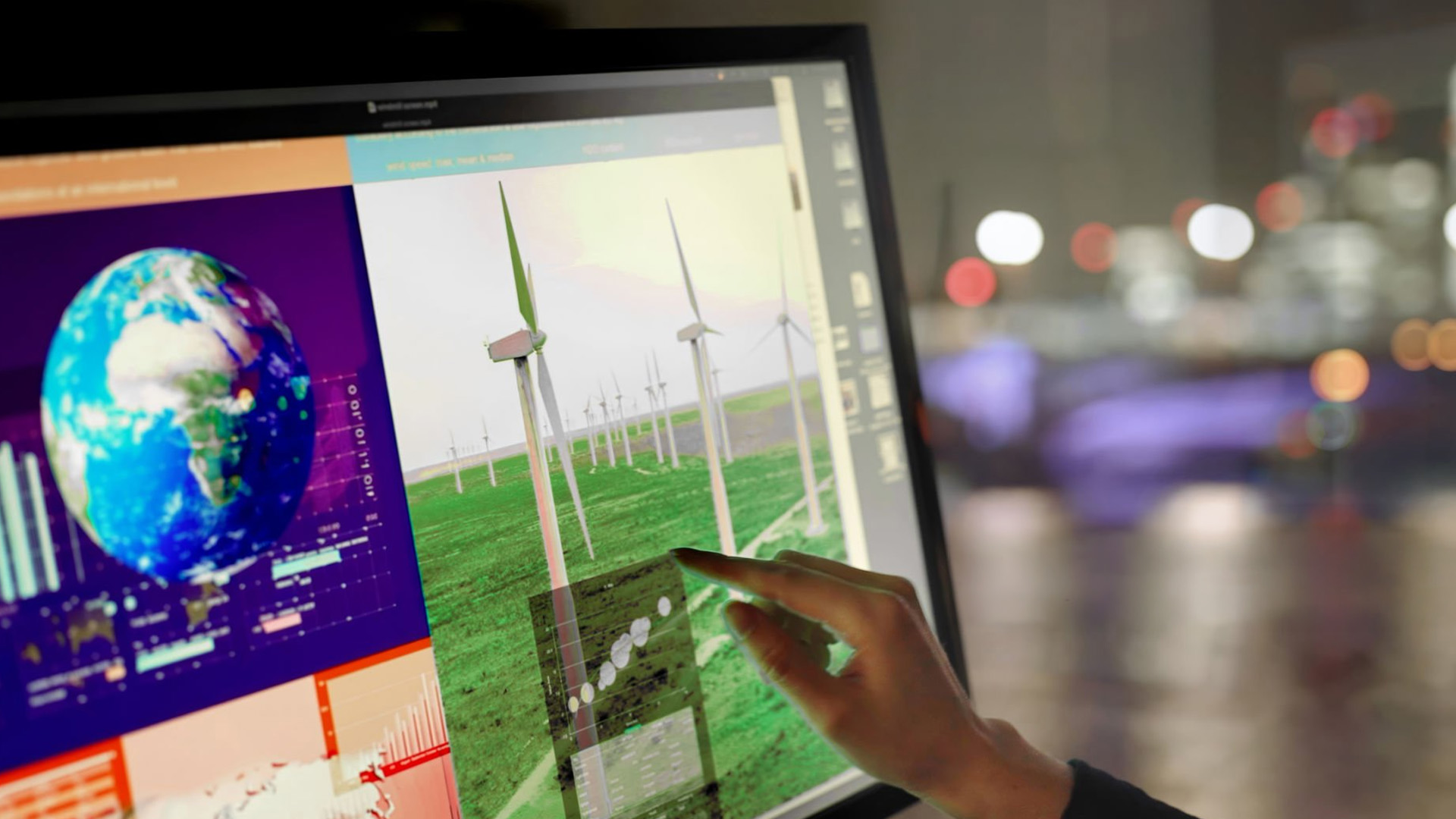 Touch Screen Display for PC